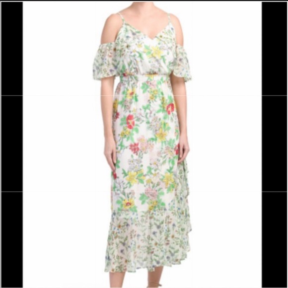 ⭐️ Bogo ⭐️ EUC Nanette Lepore BOHO Floral layered dress size 8 - Picture 1 of 11